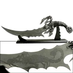 DISCOBOLE Couteau De Décoration 'last Dragon'