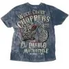 T-shirt West Coast Choppers 'El Diablo' -Vêtements Gothiques wccts132621bl f 900