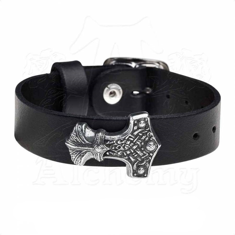 ALCHEMY GOTHIC Bracelet ALCHEMY GOTHIQUE 'wening Thunderhammer' 3 ALCHEMY GOTHIC Bracelet ALCHEMY GOTHIQUE 'wening Thunderhammer'