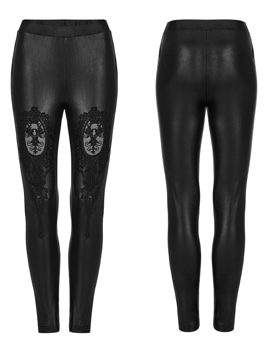 Leggings PUNK RAVE 'mélancolie Noire ' 4 Leggings PUNK RAVE 'mélancolie Noire ' – Image 2