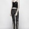 Pantalon PUNK RAVE 'dark Pheola' -Vêtements Gothiques wk343 900