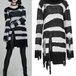 Pull Oversize PUNK RAVE 'white Moon'