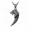 Pendentif ALCHEMY GOTHIC 'wolf Match'