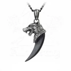 Pendentif ALCHEMY GOTHIC 'wolf Match'