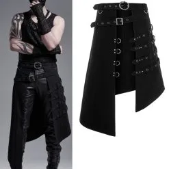 Surjupe Homme PUNK RAVE 'trakovia' 13 Surjupe Homme PUNK RAVE 'trakovia' -Vêtements Gothiques wq4902 900