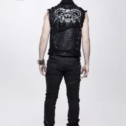 Veste Sans Manches DEVIL FASHION 'The Beast' -Vêtements Gothiques wt0434 900