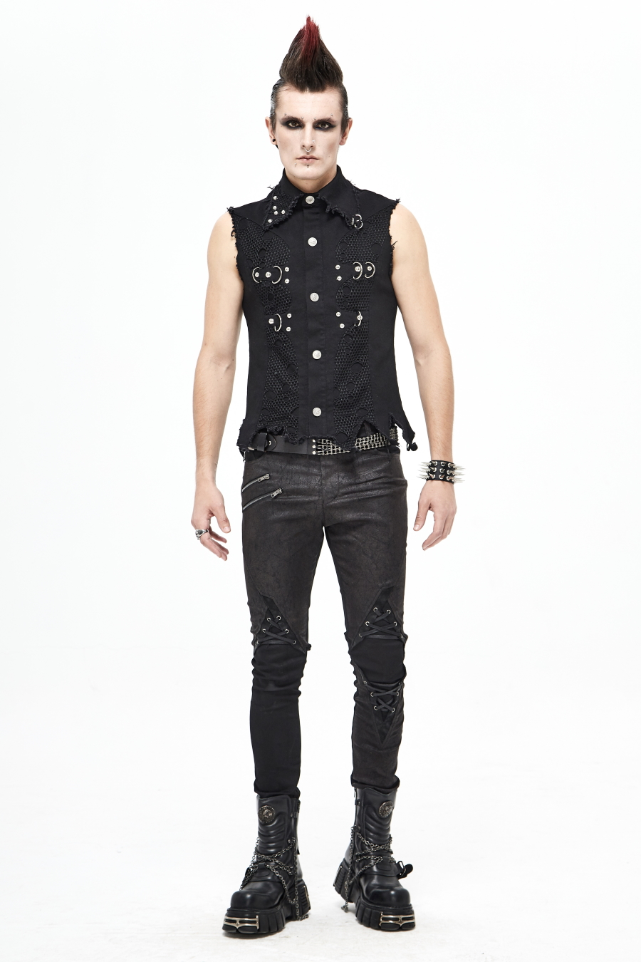 Veste Sans Manches DEVIL FASHION 6 Veste Sans Manches DEVIL FASHION – Image 4