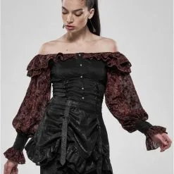 Chemisier Victorien PUNK RAVE -Vêtements Gothiques wy11233 900