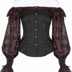 Chemisier Victorien PUNK RAVE