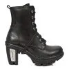 Bottines Gothiques New Rock Noires M.NEOTR008-S1 -Vêtements Gothiques zz